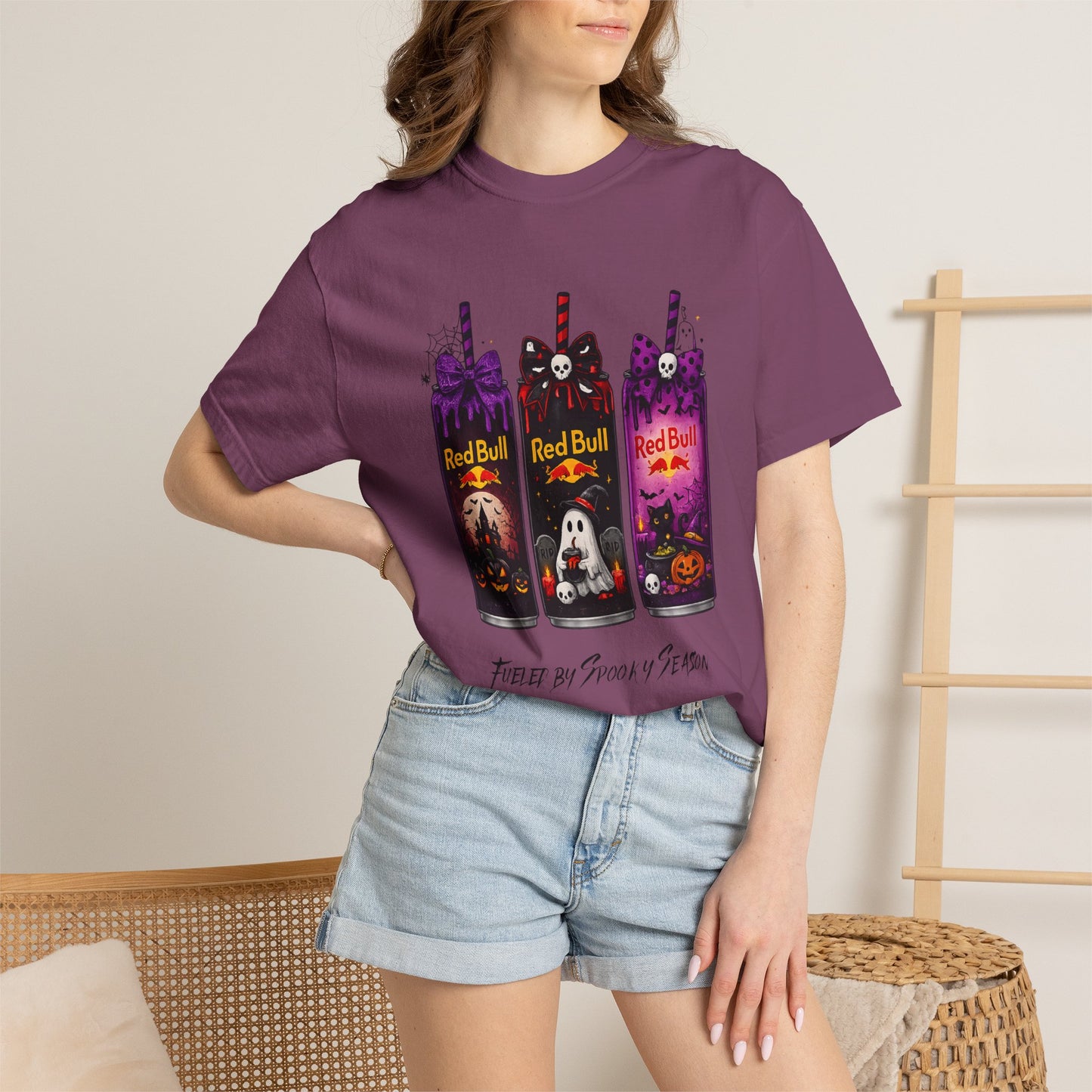 Halloween Energy Drink Graphic T-Shirt