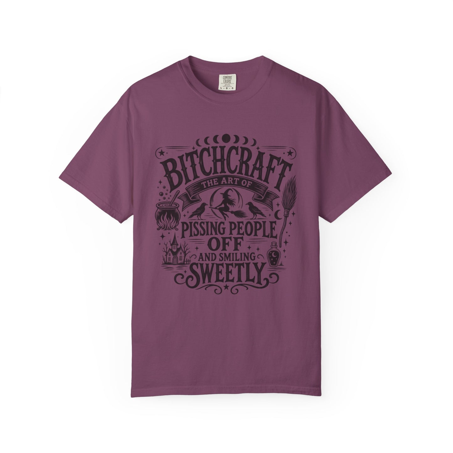 Bitchcraft T‑Shirt — Halloween Graphic Tee