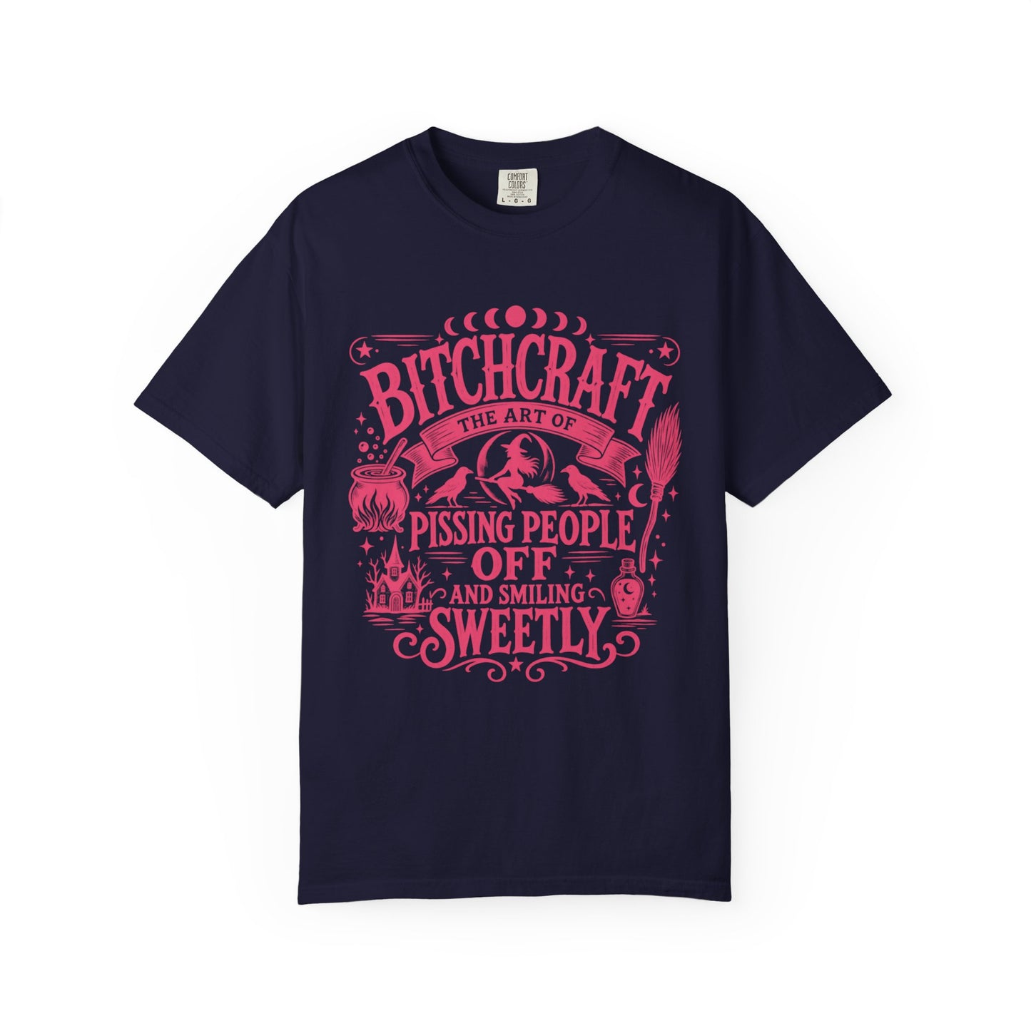 Bitchcraft T‑Shirt — Halloween Graphic Tee