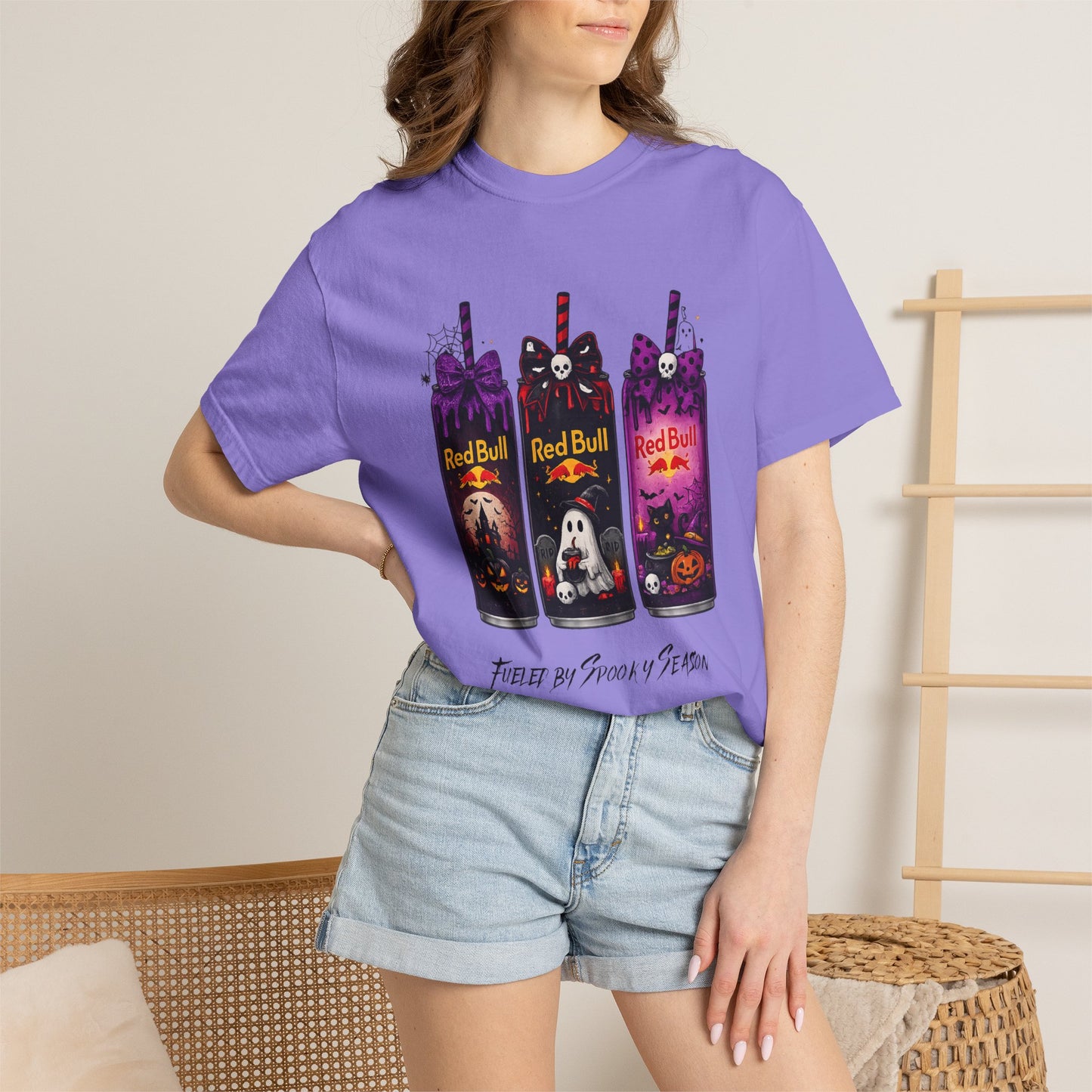 Halloween Energy Drink Graphic T-Shirt