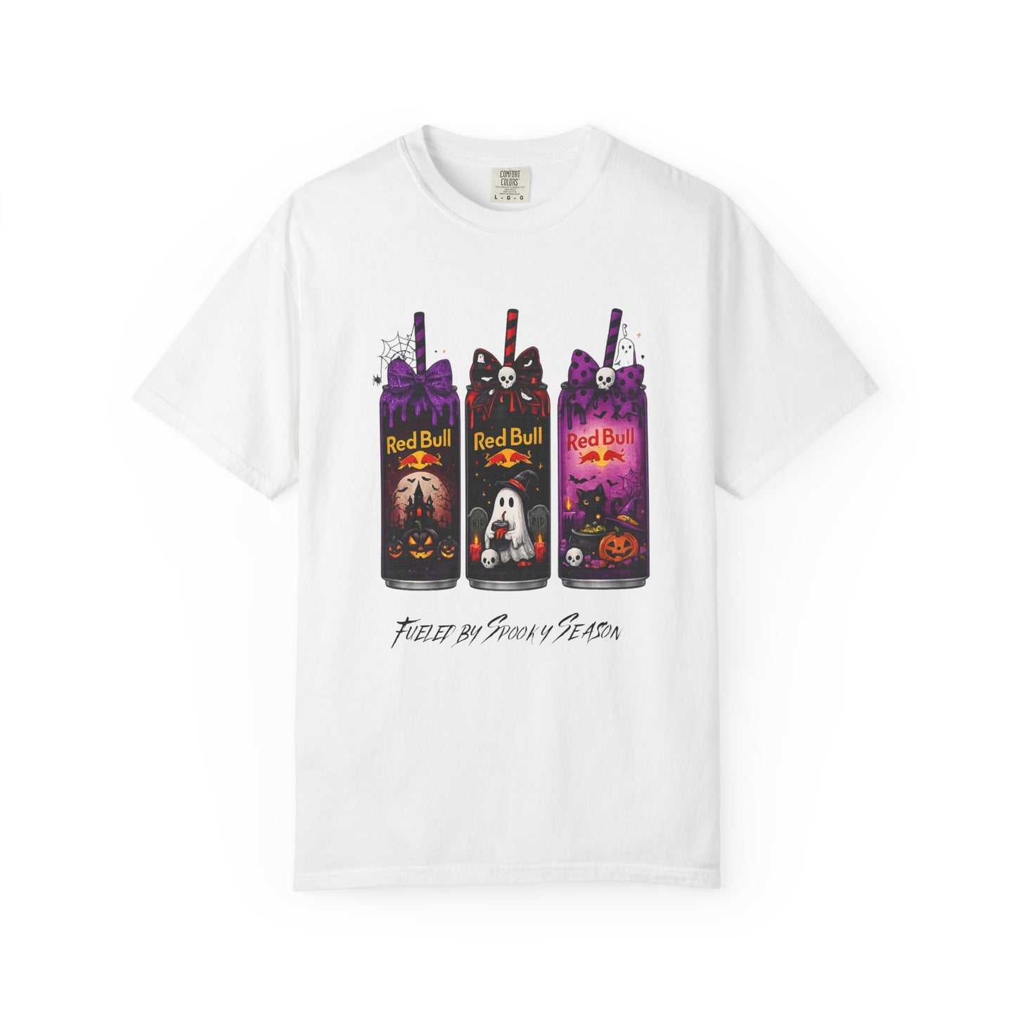 Halloween Energy Drink Graphic T-Shirt