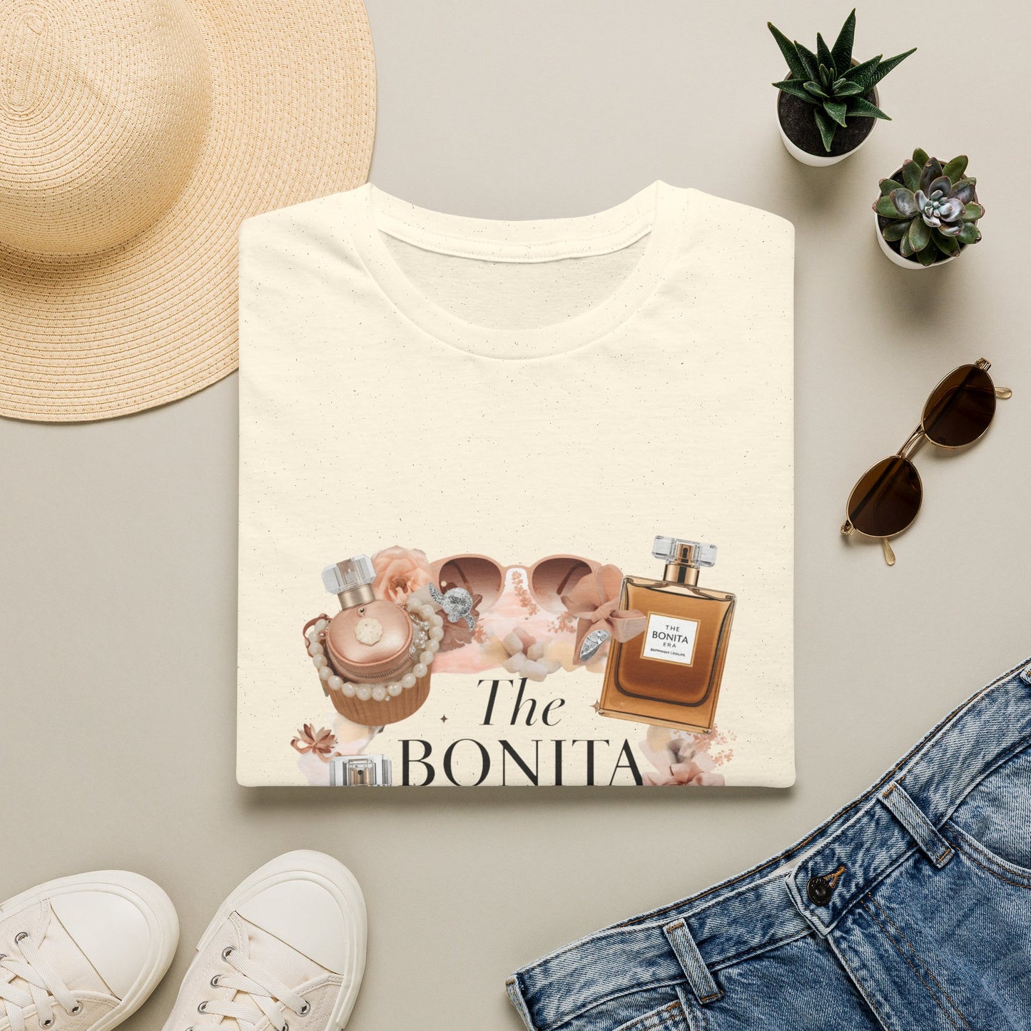 'The Bonita Era' Floral Perfume Graphic Tee