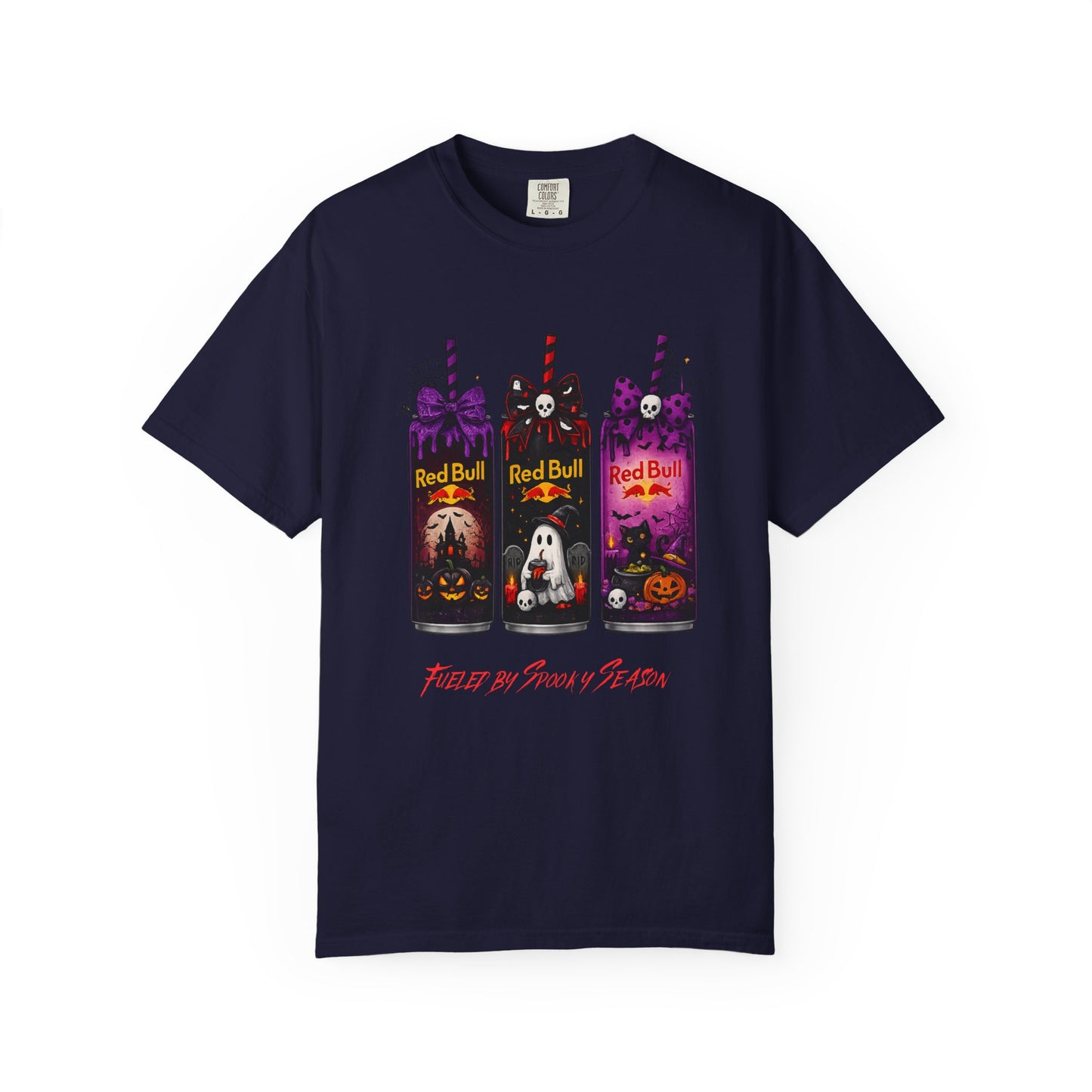 Halloween Energy Drink Graphic T-Shirt