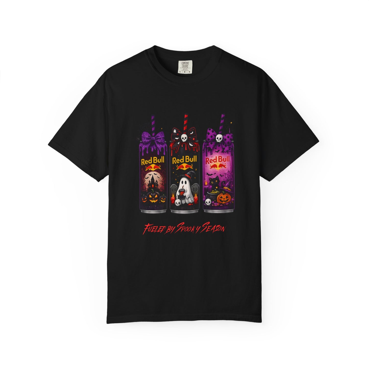 Halloween Energy Drink Graphic T-Shirt