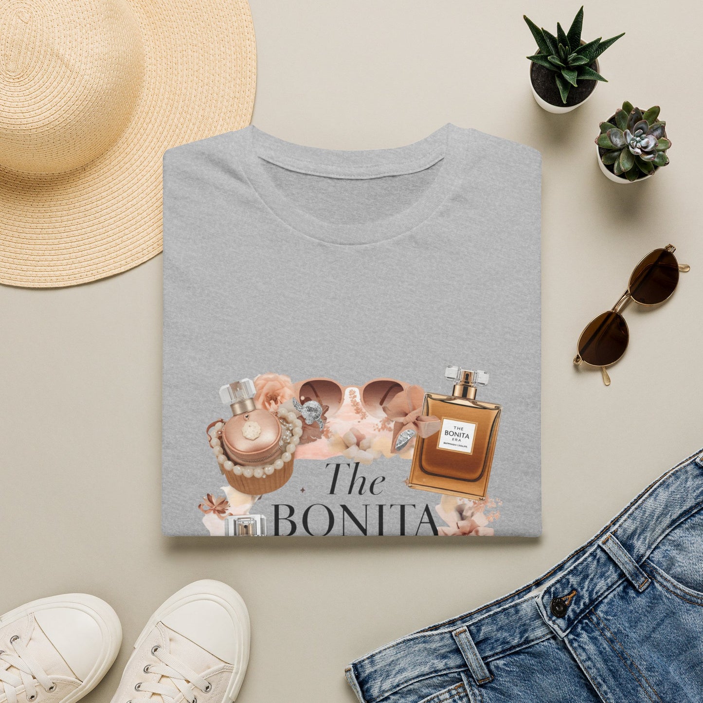 'The Bonita Era' Floral Perfume Graphic Tee