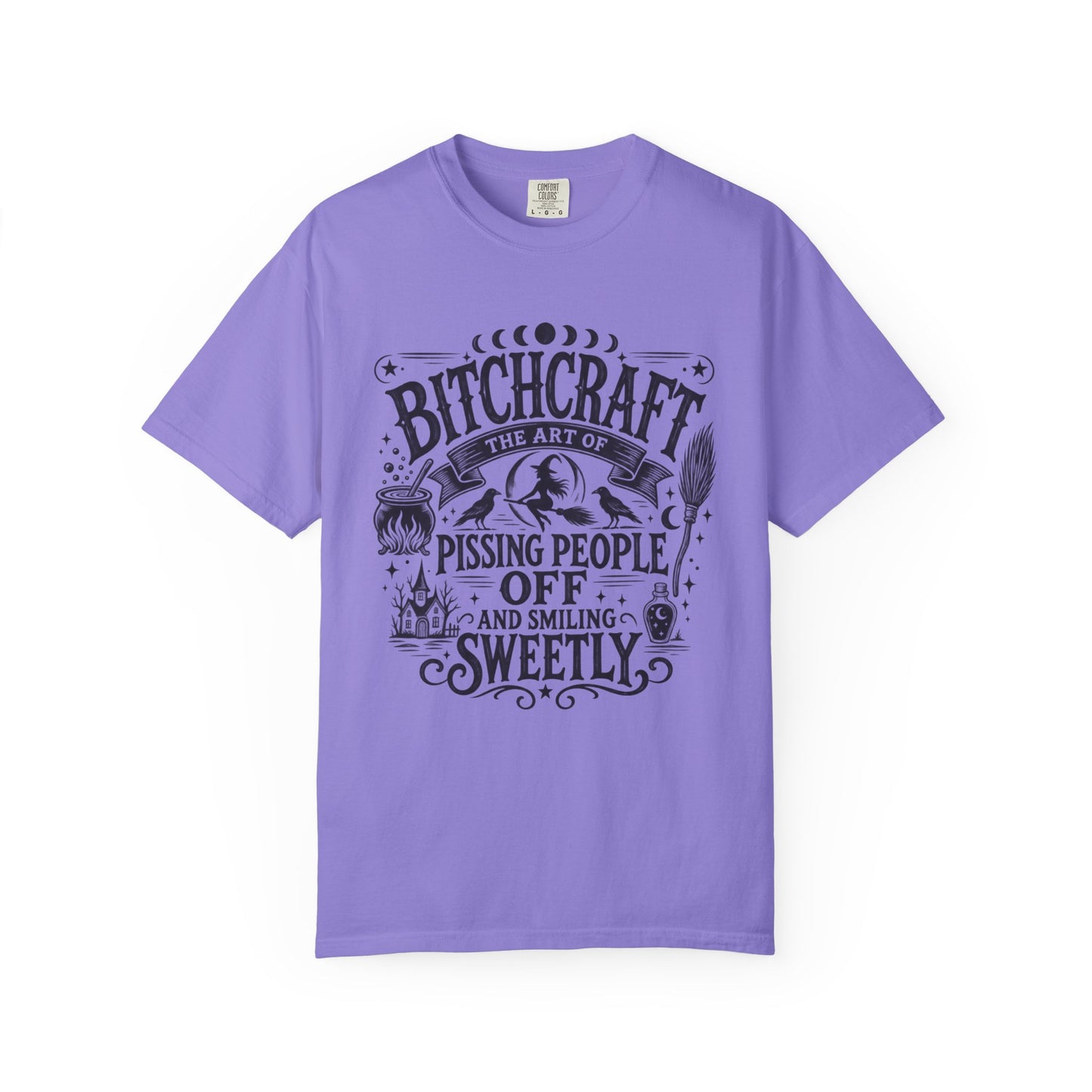 Bitchcraft T‑Shirt — Halloween Graphic Tee