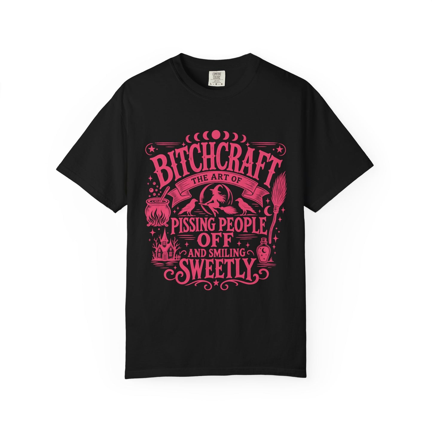 Bitchcraft T‑Shirt — Halloween Graphic Tee
