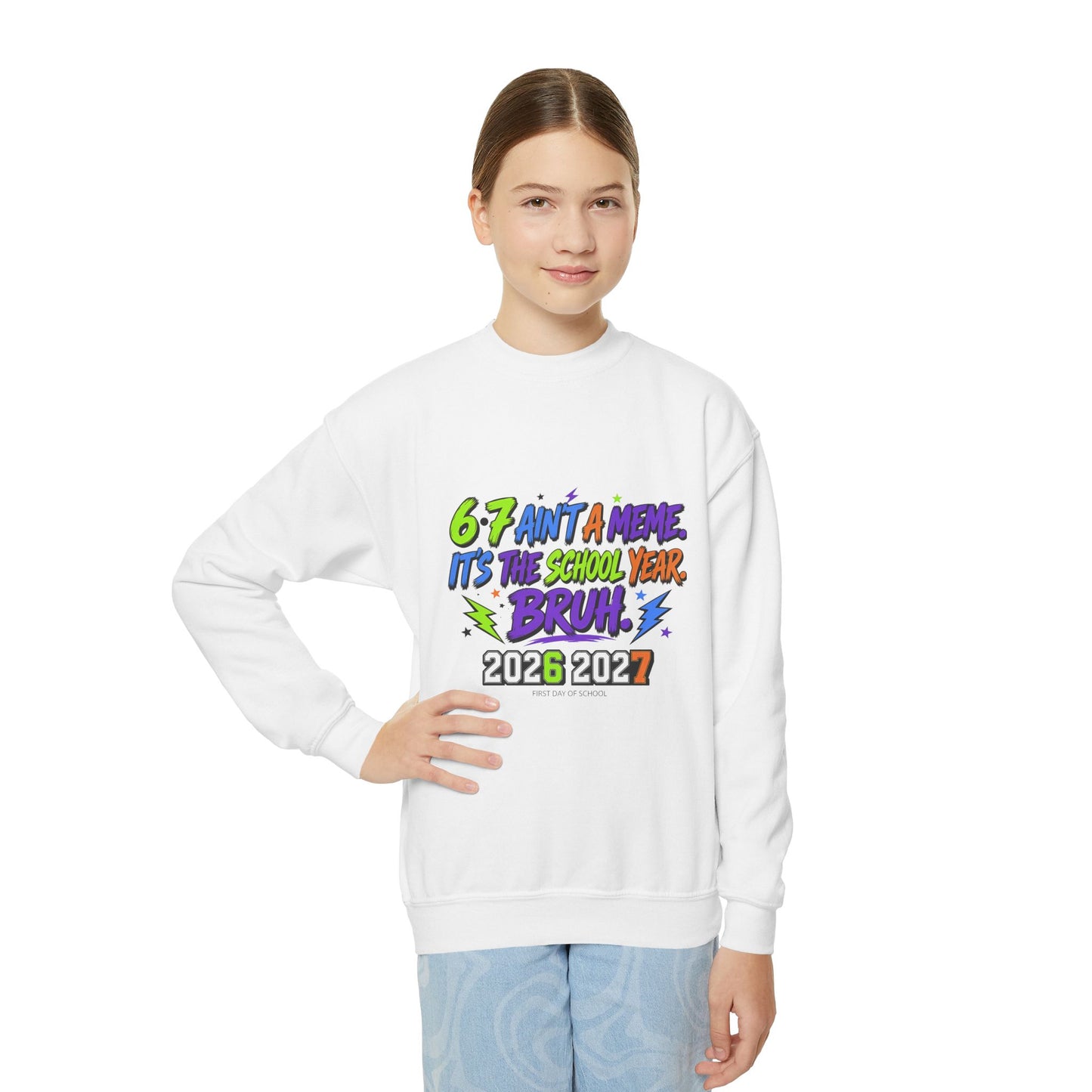 "2026-2027 Meme" Youth Crewneck