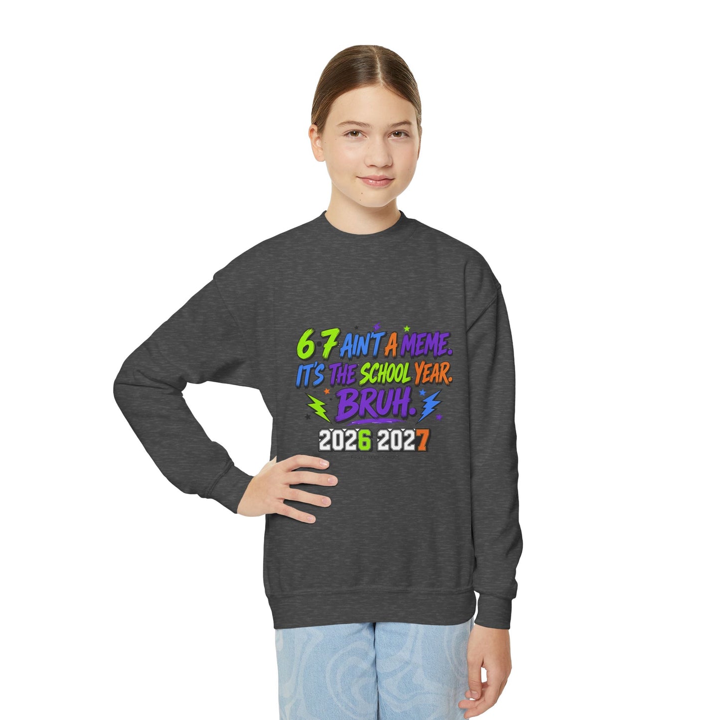 "2026-2027 Meme" Youth Crewneck