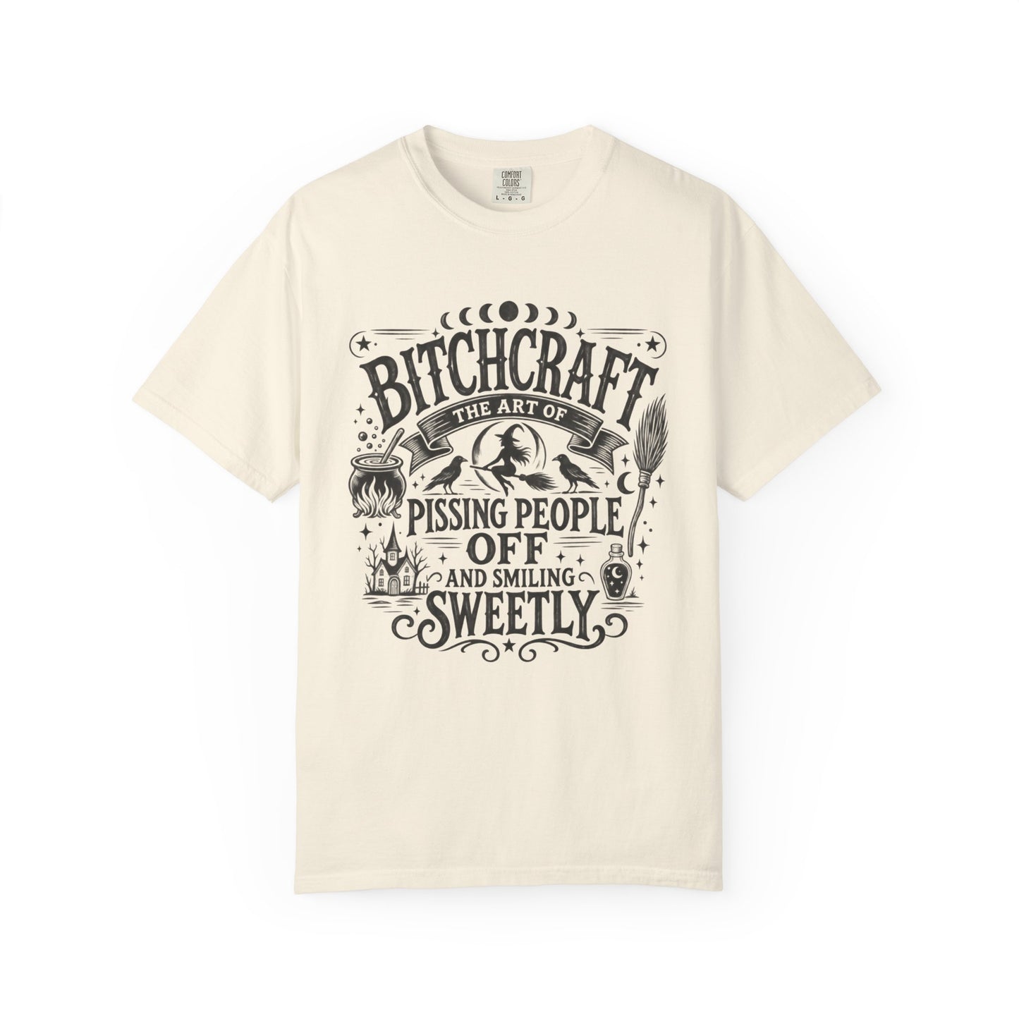 Bitchcraft T‑Shirt — Halloween Graphic Tee