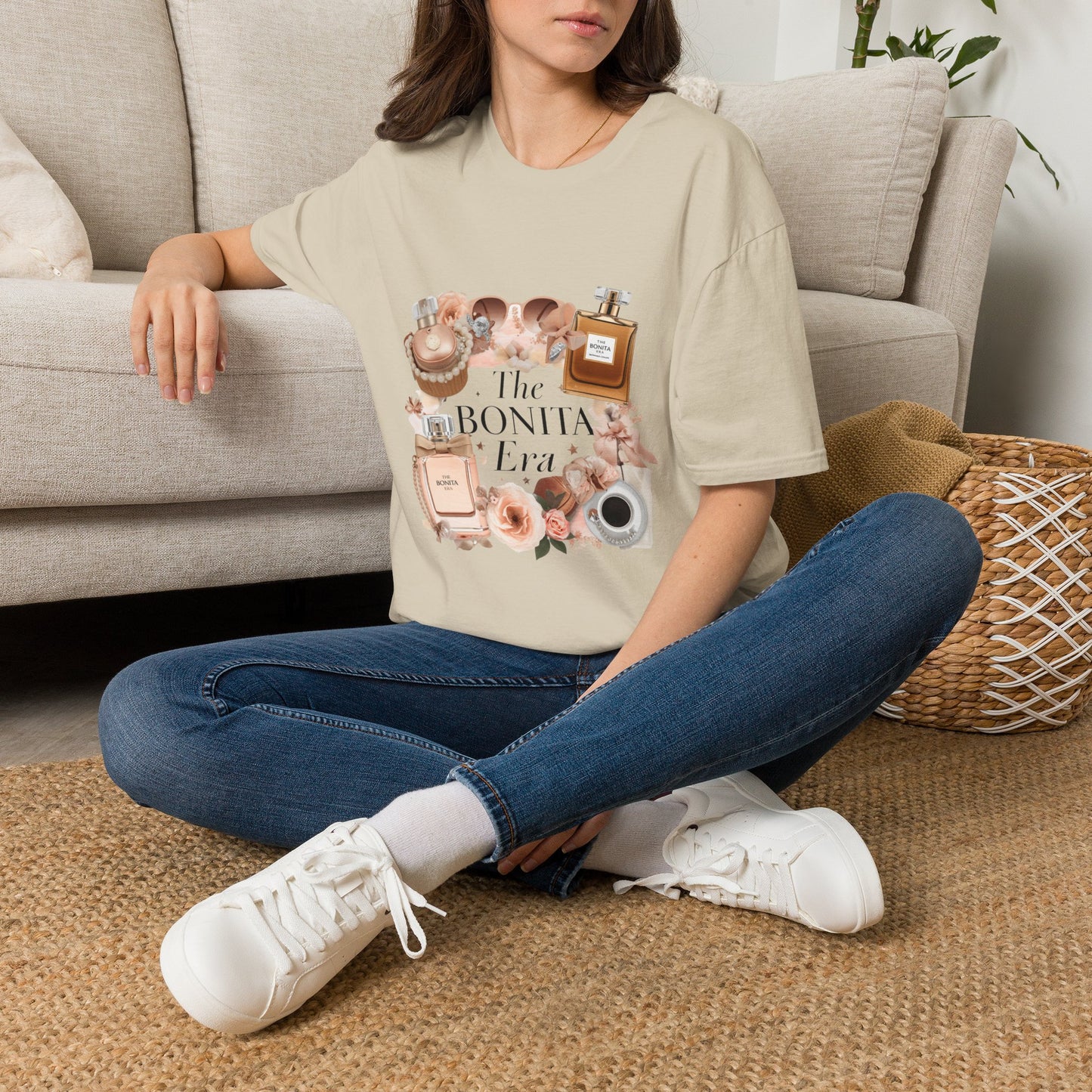 'The Bonita Era' Floral Perfume Graphic Tee