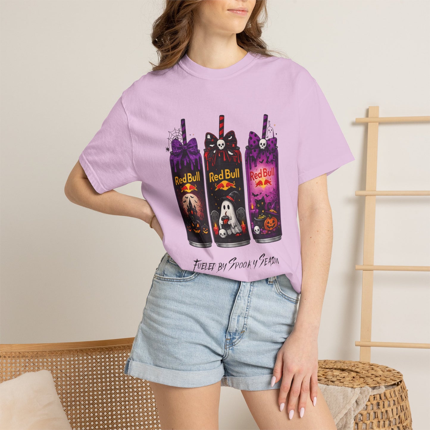 Halloween Energy Drink Graphic T-Shirt