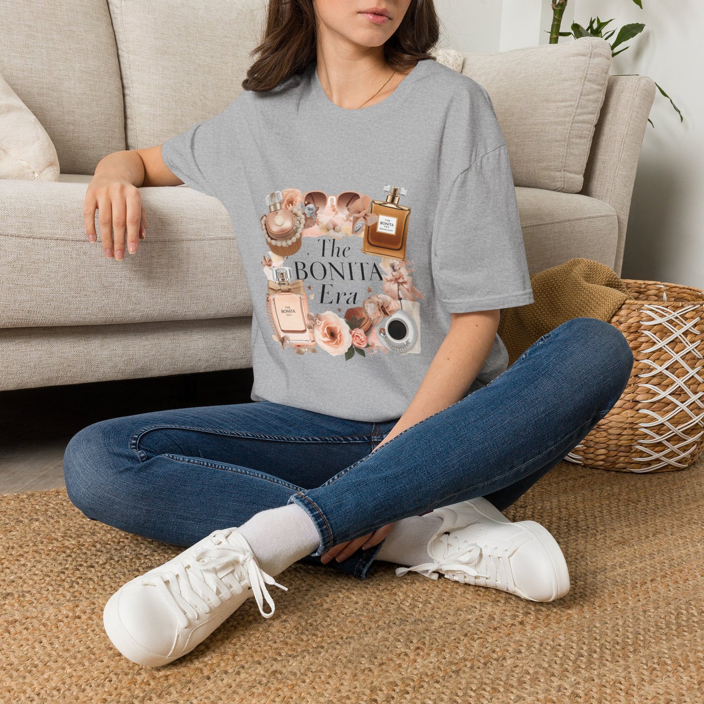 'The Bonita Era' Floral Perfume Graphic Tee
