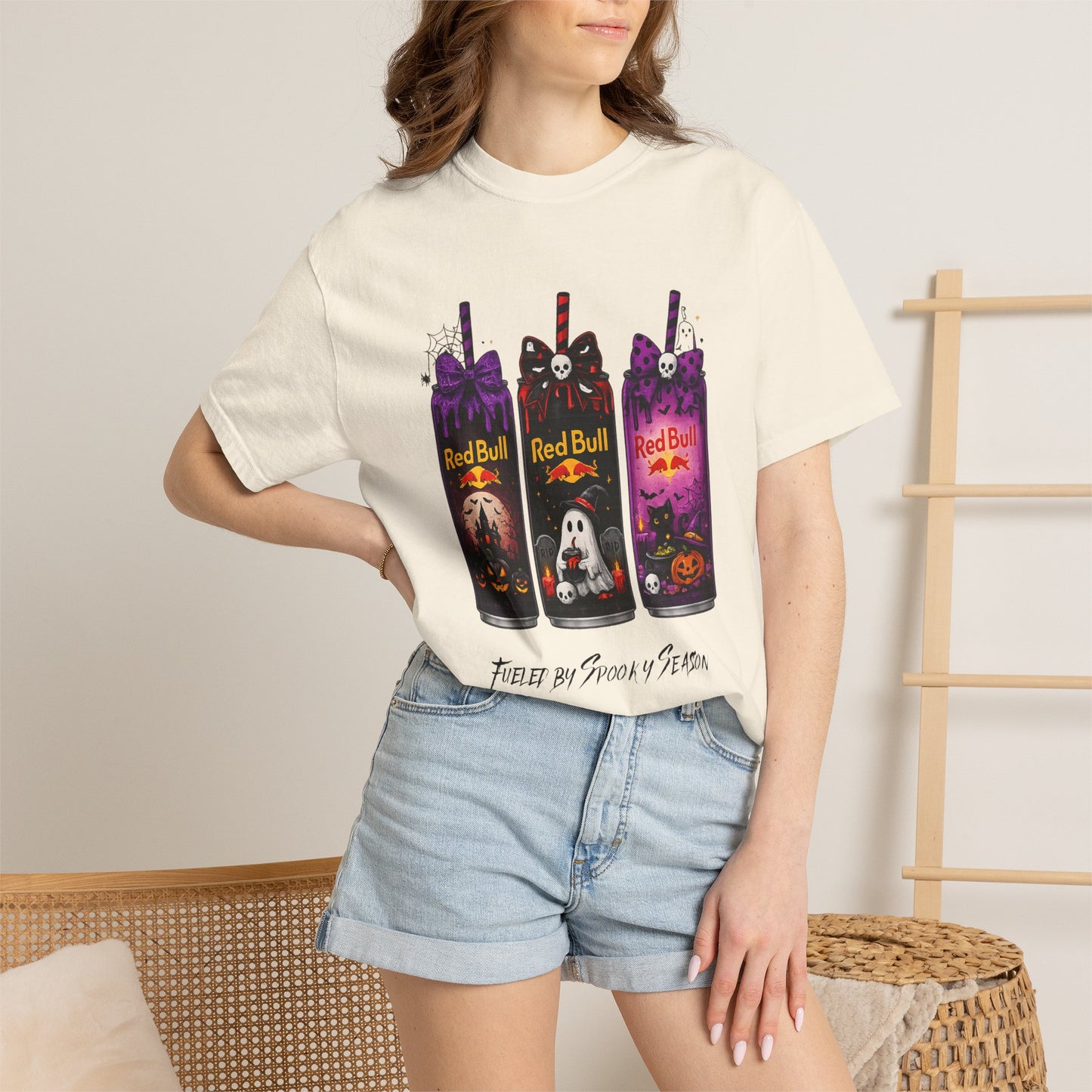 Halloween Energy Drink Graphic T-Shirt
