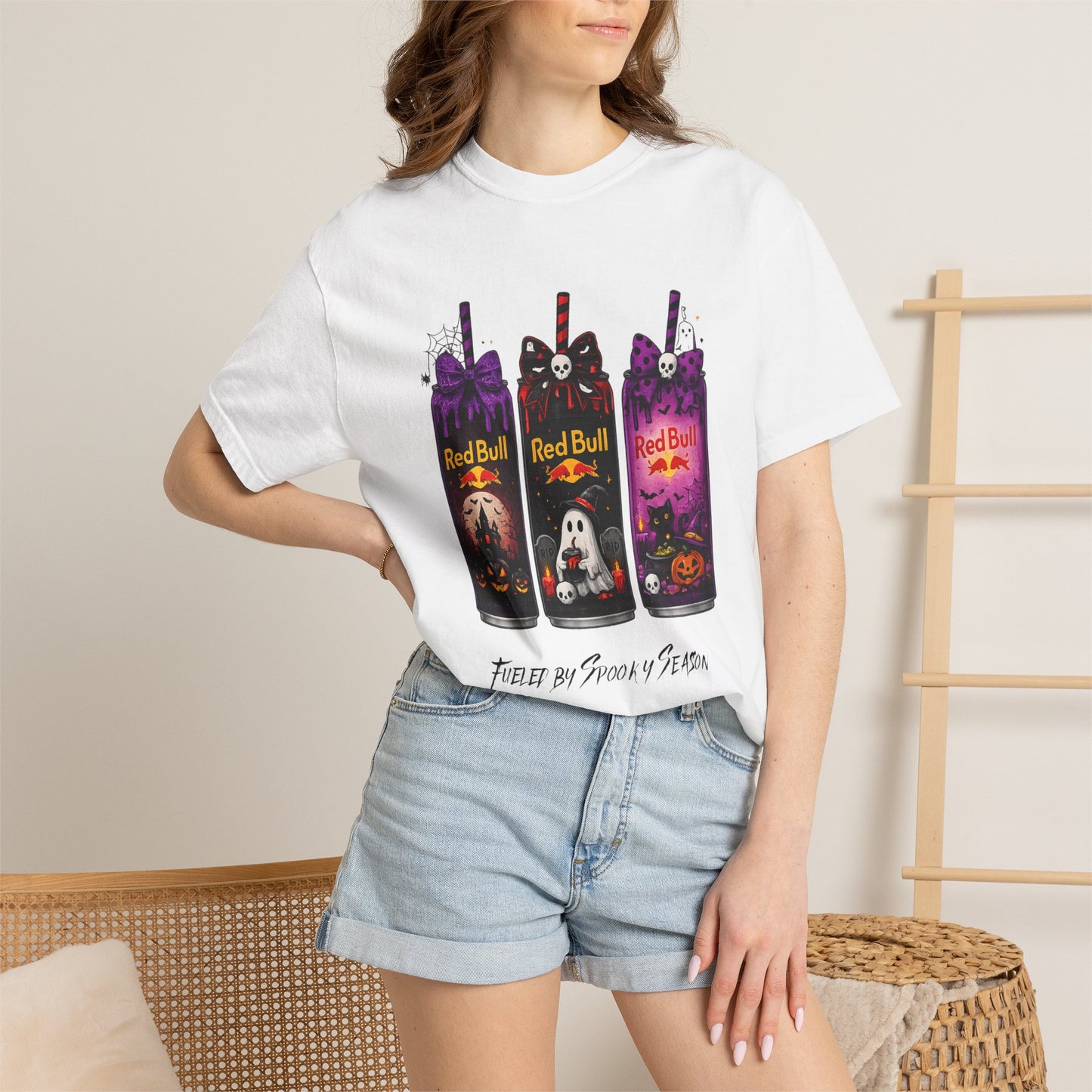 Halloween Energy Drink Graphic T-Shirt