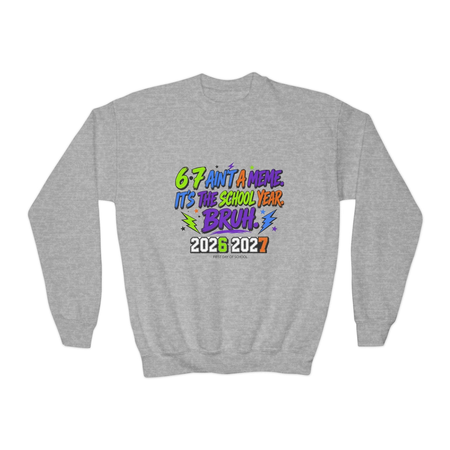 "2026-2027 Meme" Youth Crewneck