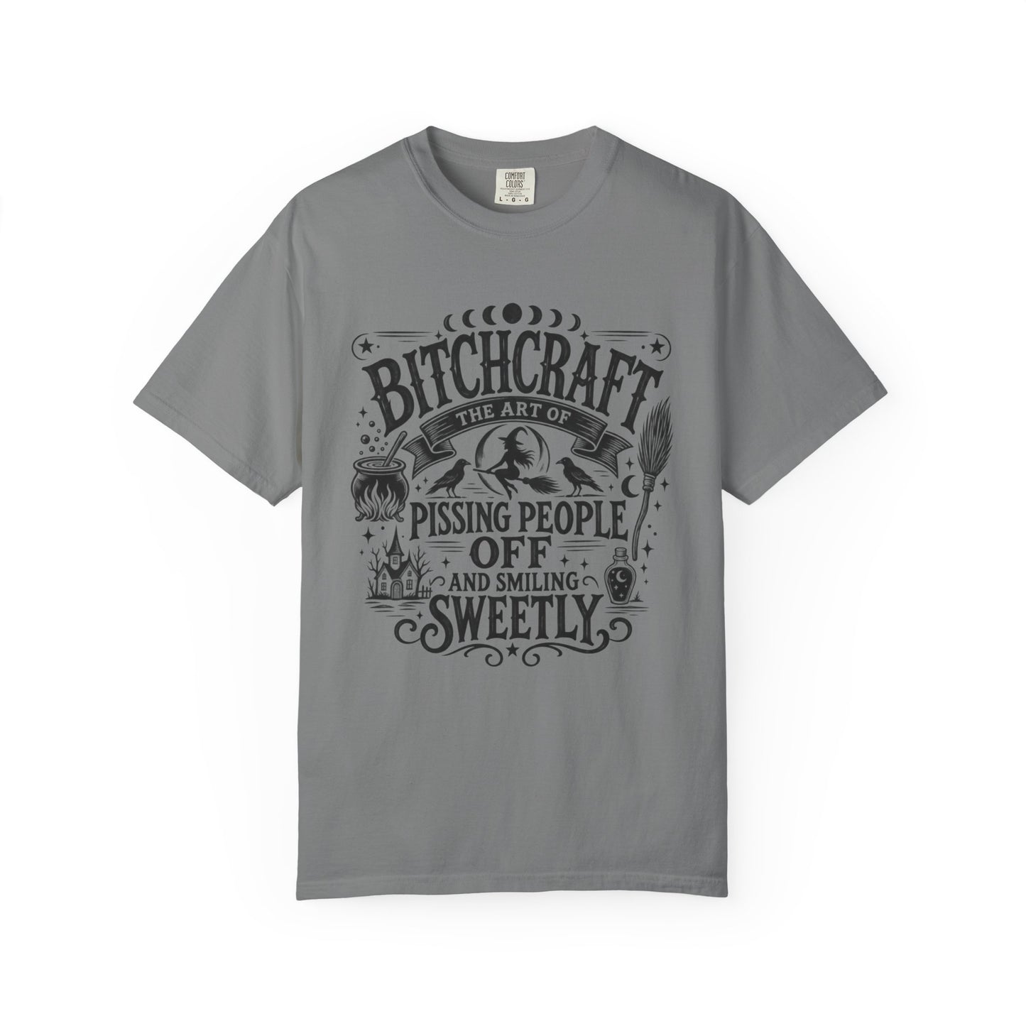 Bitchcraft T‑Shirt — Halloween Graphic Tee