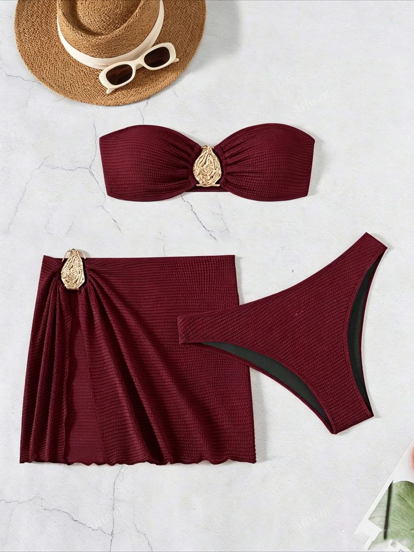 Tulum Textured Swim Set
