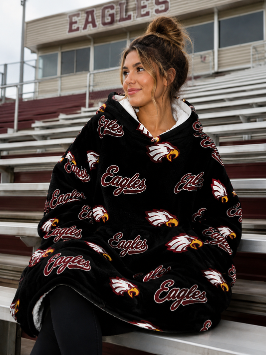 Eagles Adult Blanket Hoodie
