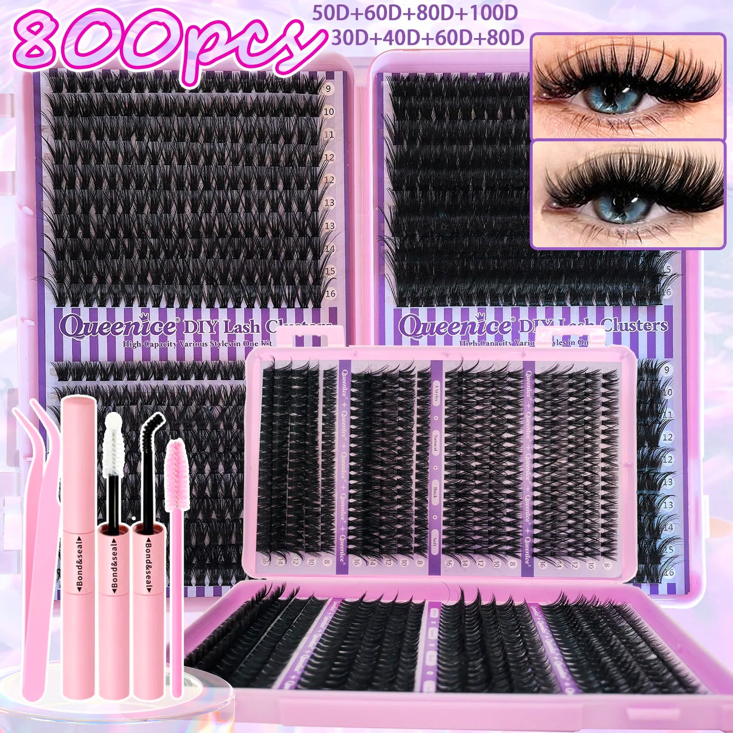Fluffy DIY Lash Extension Kit