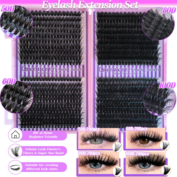 Fluffy DIY Lash Extension Kit